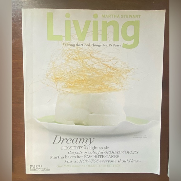 Set of 5 2006 Martha Stewart Living Magazines - Apr, May, Jun, Jul, Aug - Picture 3 of 6